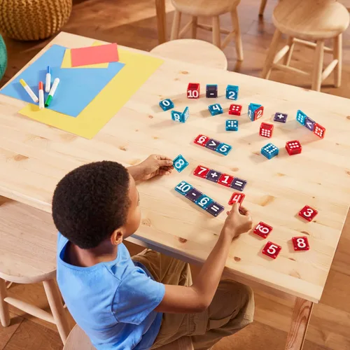 Vista 8 de MAGNA-TILES MicroMAGS Learn Numbers - Juego de construcción magnética de 56 piezas, la marca original de construcción magnética