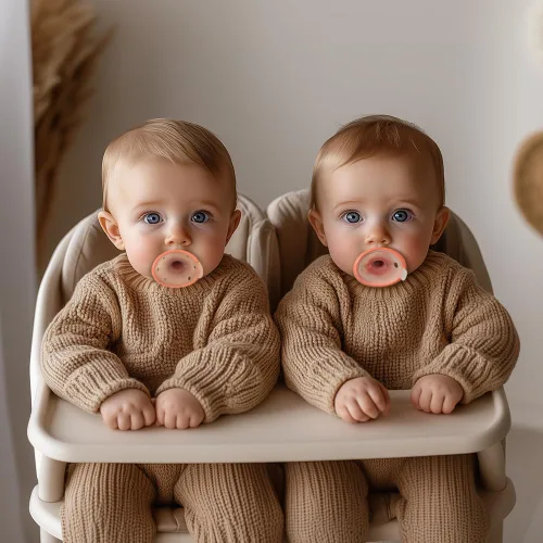 Vista 7 de 5 chupetes para bebé, ahorra un 12% de oferta para chupetes de 0 a 6 meses sin BPA para bebés, chupetes esenciales