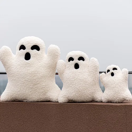 Vista 6 de Almohada fantasma - Ropa de cama de Halloween, almohada en forma de fantasma (11.8 pulgadas)