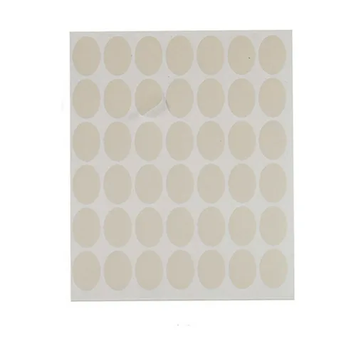 Vista 4 de Etiquetas adhesivas Pincello Blanco 17 x 4 x 19 cm 17 x 24 mm Ovalado (12 Unidades)