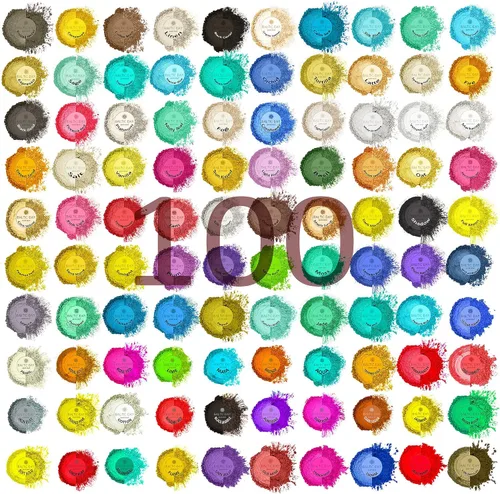 Vista 4 de Baltic Day Polvo de mica – 75 polvos de mica incluyendo pigmentos camaleón + 100 polvos de mica naturales – Pigmentos para resina epoxi, jabón