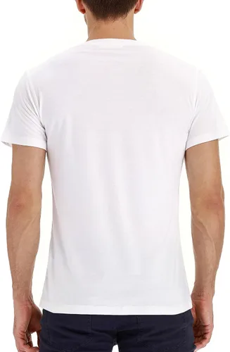 Vista 3 de PEGENO Camisetas Henley de manga corta y larga con solapa frontal casual para hombre, camisas de algodón