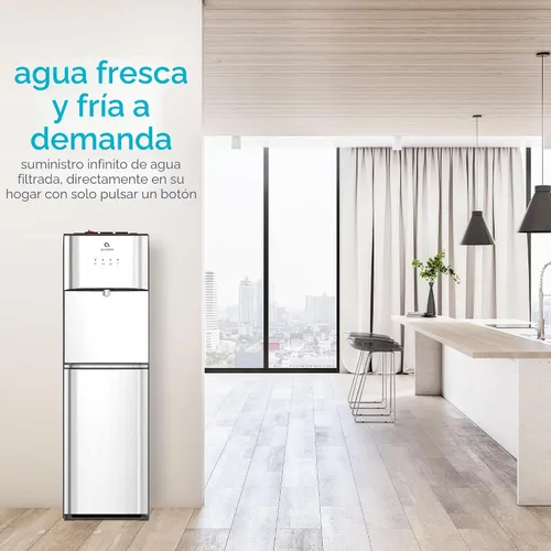 Vista 8 de Avalon dispensador de agua refrigerada, agua sin botella, de limpiado automático y grado comercial. 3 configuraciones de temperatura. Agua caliente