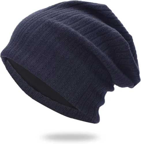Vista 5 de EBRICON Gorros roscados de color sólido unisex casual acrílico tejido sombrero confinamiento al aire libre diario mujeres hombres gorro gorro