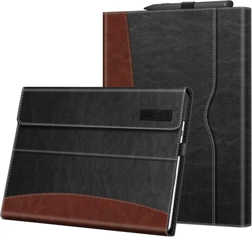 Vista 15 de Fintie Funda para Microsoft Surface Pro 11/10/9 de 13 pulgadas - Cubierta tipo cartera de negocio con múltiples ángulos de visualización