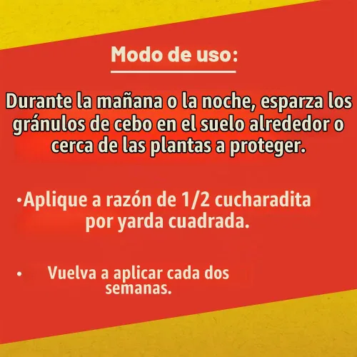 Vista 2 de Corry's Asesino de babosas y caracoles, caja de 1.75 libras