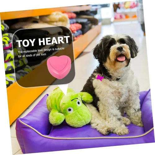 Vista 3 de Abaodam Juguete de latido del corazón para niños y niñas, caja de simulador de latidos de peluche
