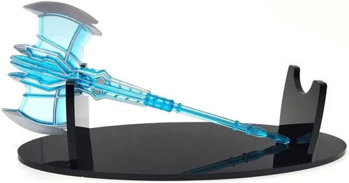 Vista 5 de Coret Soporte para espada pequeña para cuchillo samurái, soporte de espada de sable de luz, soporte de acrílico decorativo de escritorio