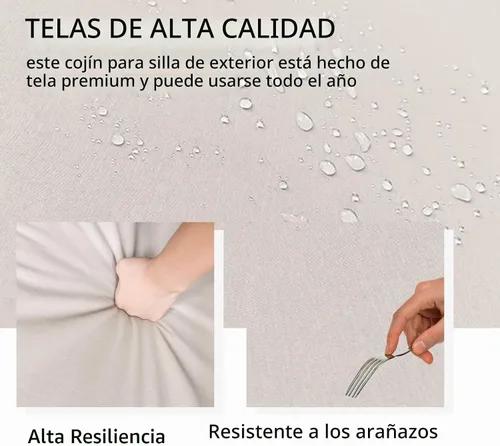 Vista 6 de EortheX - Sofá biplaza de mimbre de ratán de 2 asientos, color beige, para jardín