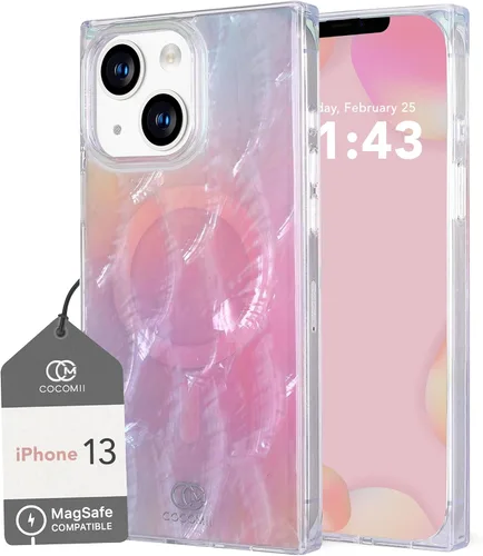 Vista 173 de Cocomii - Funda rectangular compatible con iPhone Xs/X - Perla opalescente, brillo brillante, para mujeres, niñas, hombres, funda protectora