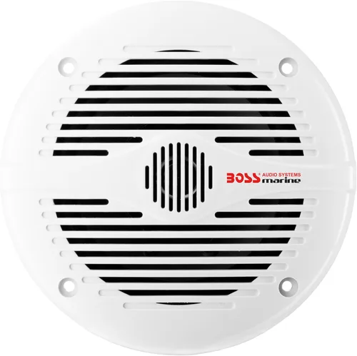 Vista 3 de BOSS Audio System gama completa – Altavoces marinos resistentes a la intemperie de 2 vías, se venden en pares