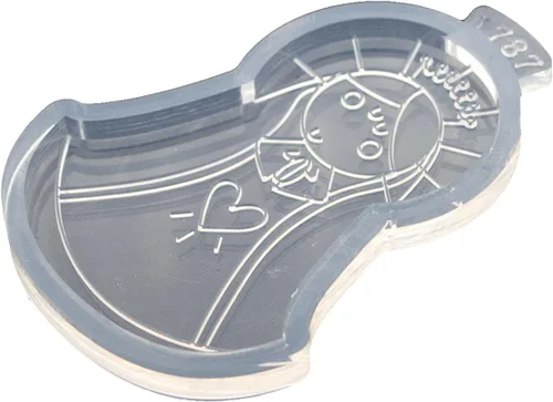 Vista 5 de Molde de silicona lindo molde de resina epoxi molde de pastel de chocolate molde de caramelo para decoración de pasteles