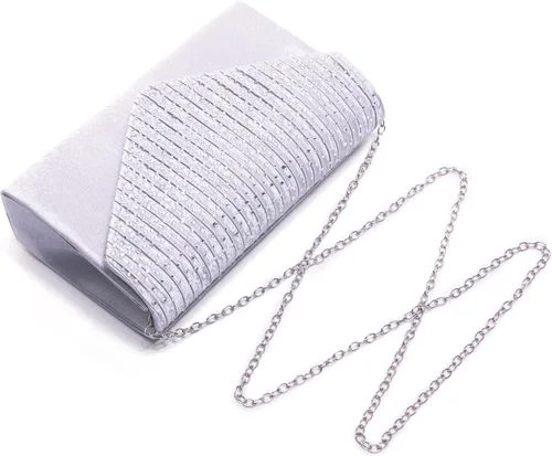 Vista 2 de Bolso de noche para mujer, bolso de mano y bolso de mano, bolso de hombro, bolso cruzado para mujeres, bodas, banquetes
