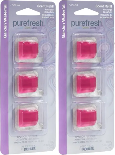 Vista 8 de KOHLER Paquetes de aroma de repuesto para asiento de inodoro Purefresh Spa, aguacate Spa