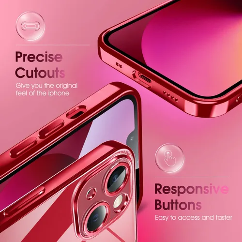 Vista 736 de Supdeal Funda cristalina transparente para iPhone 11, [No se amarillea] [Protección de la cámara] [Probado contra caídas de grado militar] Funda