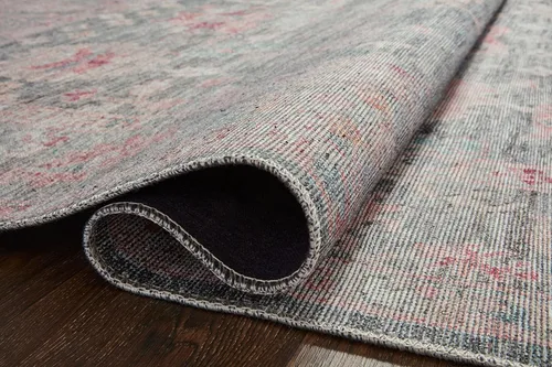 Vista 6 de Loloi Elysium - Alfombra de área de grafito/multi de 7'-6" x 9'-6