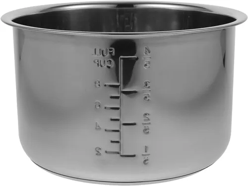 Vista 14 de Operitacx Olla de arrocera interior de 3 tazas/0.5L sin cocinar, olla de repuesto interior antiadherente compatible con olla arrocera de 1.5 L