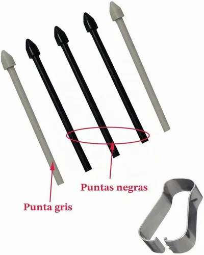 Vista 2 de Ubrokeifixit Tab S6 Lite Touch Stylus S Pen Puntas de repuesto para Samsung Galaxy Tab S6 Lite de 10.4 pulgadas SM-P610 SM-P615 2020 pulgadas