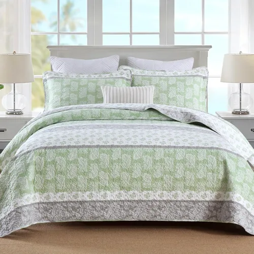 Vista 12 de Edredones Amarillos Tamaño Queen, Juego de Ropa de Cama de Algodón, Edredón Amarillo Gris Blanco, Ropa de Cama Rayada Tamaño Queen, Edredón de Lujo
