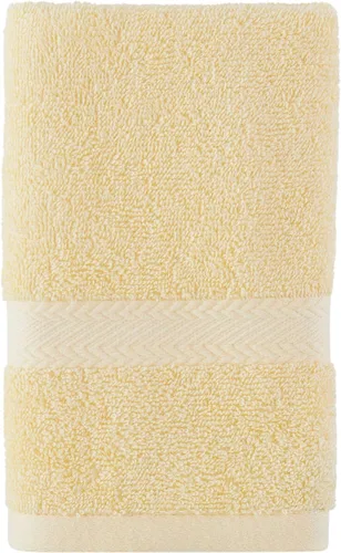 Vista 23 de Tommy Hilfiger Modern American - Toalla de baño de color sólido, 30 x 54 pulgadas, 100% algodón, 574 GSM (Sunshine)