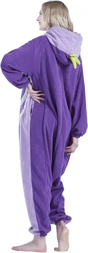 Vista 6 de SAMGU Adult Onesie Halloween Christmas Animal Cosplay Costume One Piece Pajamas for Men Women