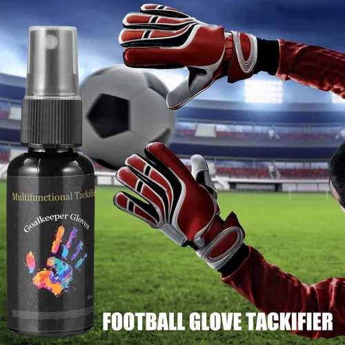 Vista 7 de Naysku Guantes de portero en aerosol de 1.0 fl oz, pegamento para guantes de portero, guantes de portero, spray de agarre de fútbol para guantes