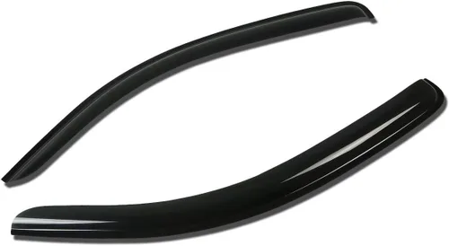 Vista 17 de Auto Dynasty 4 viseras adhesivas para ventana compatibles con Avalon de 4 puertas 2000 2001 2002 2003 2004 2000-2004, deflector protector de lluvia