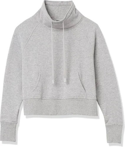 Vista 5 de Core 10 Sudadera de forro polar súper suave con cuello redondo para mujer
