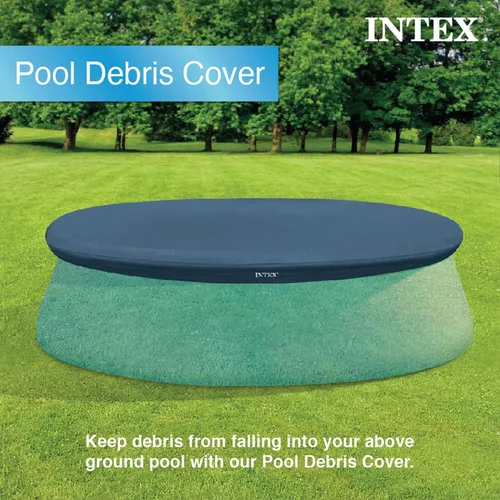 Vista 5 de Cubierta de piscina de fácil montaje Intex, Azul