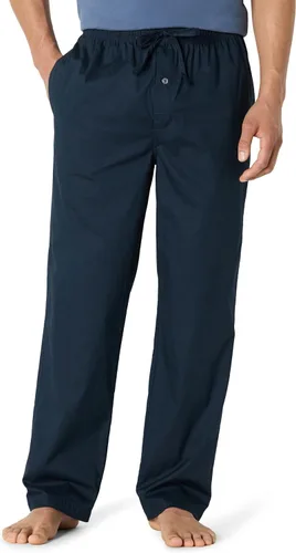 Vista 15 de Amazon Essentials Pantalón de pijama tejido de corte recto con bolsillos para hombre Tartán mezcla de óxido burdeos
