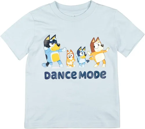 Vista 4 de Bluey Paquete de 3 camisetas gráficas de bingo para niños pequeños a grandes