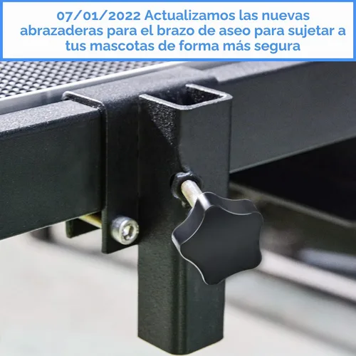 Vista 3 de SHELANDY Mesa de aseo para perros para mascotas eléctrica y resistente