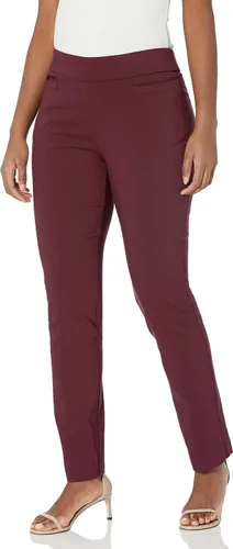Vista 18 de Briggs New York - Pantalón profesional Millennium superelástico con bolsillo para mujer (Longitud promedio, corta y alta)