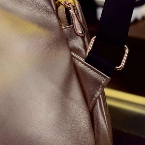 Vista 7 de WYSBAOSHU Moda búho mochila mujeres pu cuero mini bolso