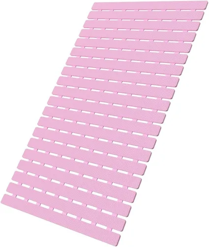 Vista 19 de MBOSS Tapete de ducha antideslizante para bañera, tapete de baño para ducha, tapete de baño para ducha, tapete de ducha antideslizante con orificio