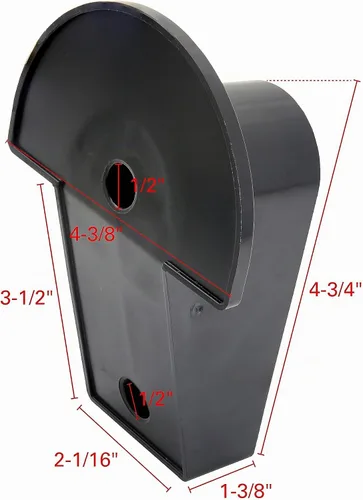 Vista 2 de Extreme Max 5001.5811 Perchero Minimalista de Pared para Casco - 2 Unidades (Paquete de 1)