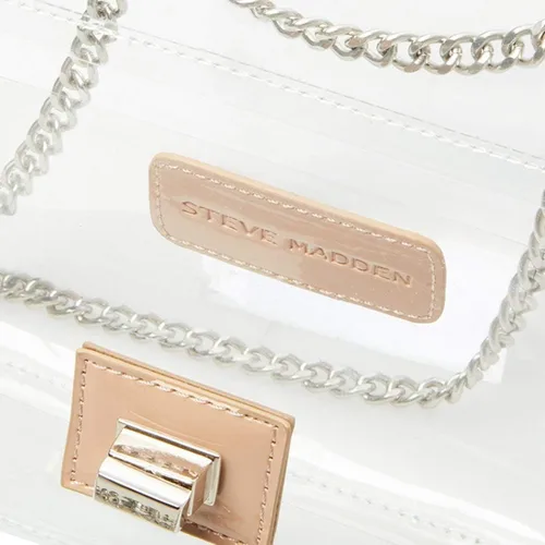 Vista 4 de Steve Madden Scene Crossbody, Transparente