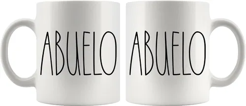 Vista 3 de Taza de café Abuelo Rae Dunn inspirada, estilo Rae Dunn, cumpleaños, Feliz Navidad, Día del Padre, taza de café familiar, taza de café Best Abuelo