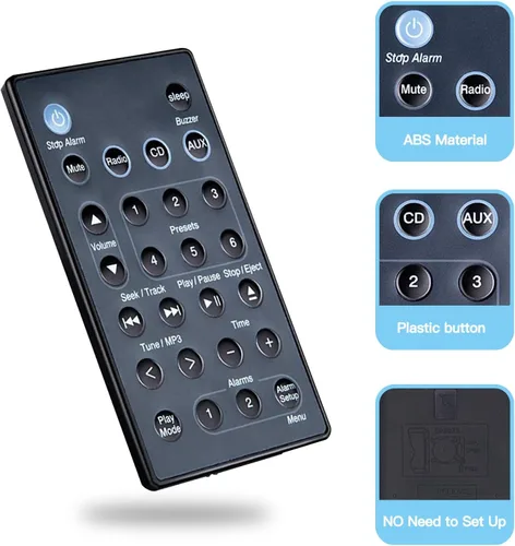 Vista 7 de Nuevo control remoto Bose de repuesto para Bose Soundtouch Wave Music Radio System-Generation The 1,2,3,4th