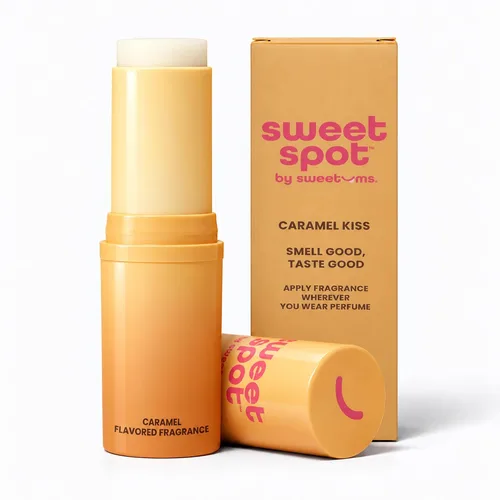 Vista 13 de SweetSpot - Perfume sólido con sabor a barra, perfumes de viaje portátiles para mujeres, fragancias de larga duración, fórmula no pegajosa