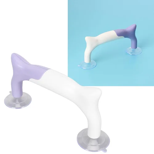 Vista 4 de Reglas de acolchado, soporte para regla de acolchado, agarre de regla de doble ventosa, herramientas de costura para bricolaje, mango de regla
