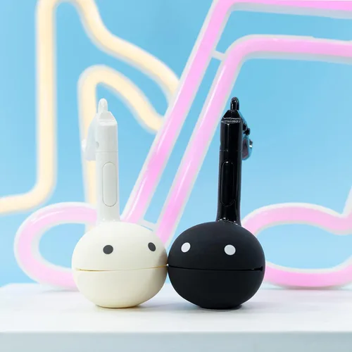 Vista 7 de Maywa Denki instrumento musical Otamatone para melodías, Negro