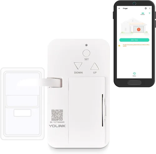 Vista 12 de YoLink Controlador de Puerta de Garaje - Control Remoto para Abridor de Puerta de Garaje Existente, Controlador de Operador de Puerta de Garaje