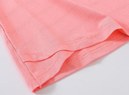 Vista 29 de Gopune Polo de golf con cuello en V para mujer, sin cuello, manga corta, ligera, de secado rápido, camisetas de tenis para correr