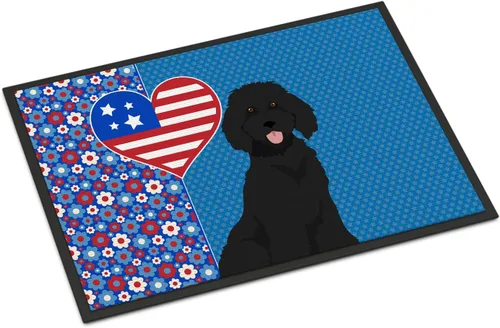 Vista 61 de Caroline's Treasures WDK5119JMAT Airedale Terrier USA - Tapete para interiores o exteriores, 24 x 36 pulgadas, tapete para puerta delantera