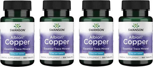 Vista 9 de Swanson Suplemento mineral de quelato de cobre para adultos que buscan antioxidante, inmune y apoyo de glóbulos rojos - 2 mg