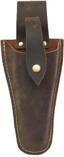 Vista 9 de Funda para alicates para cinturón, funda de cuero duradera para herramientas de jardinería, estuche para cinturón para podadoras, tijeras, alicates