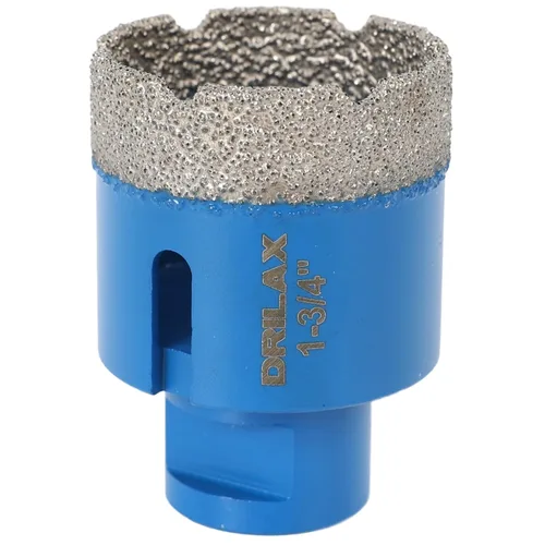 Vista 10 de Drilax Sierra perforadora de diamante de 1-1/2 pulgadas para amoladora angular, rosca de 5/8"-11, hormigón de porcelana de cuarzo de granito