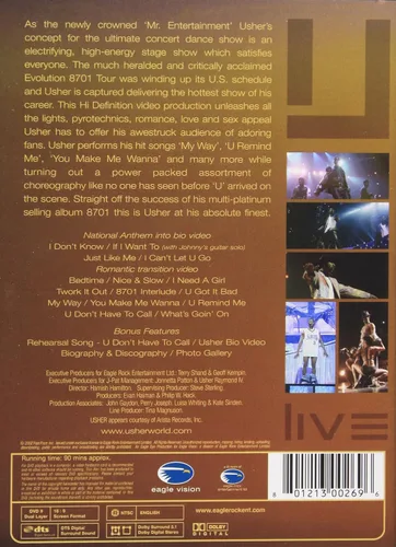 Vista 2 de Usher Live - 8701 Evolution Tour