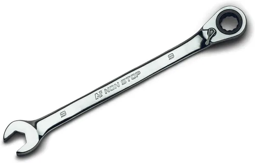 Vista 17 de Llave combinada de trinquete reversible de 90 dientes ultrafina de 0.315 in